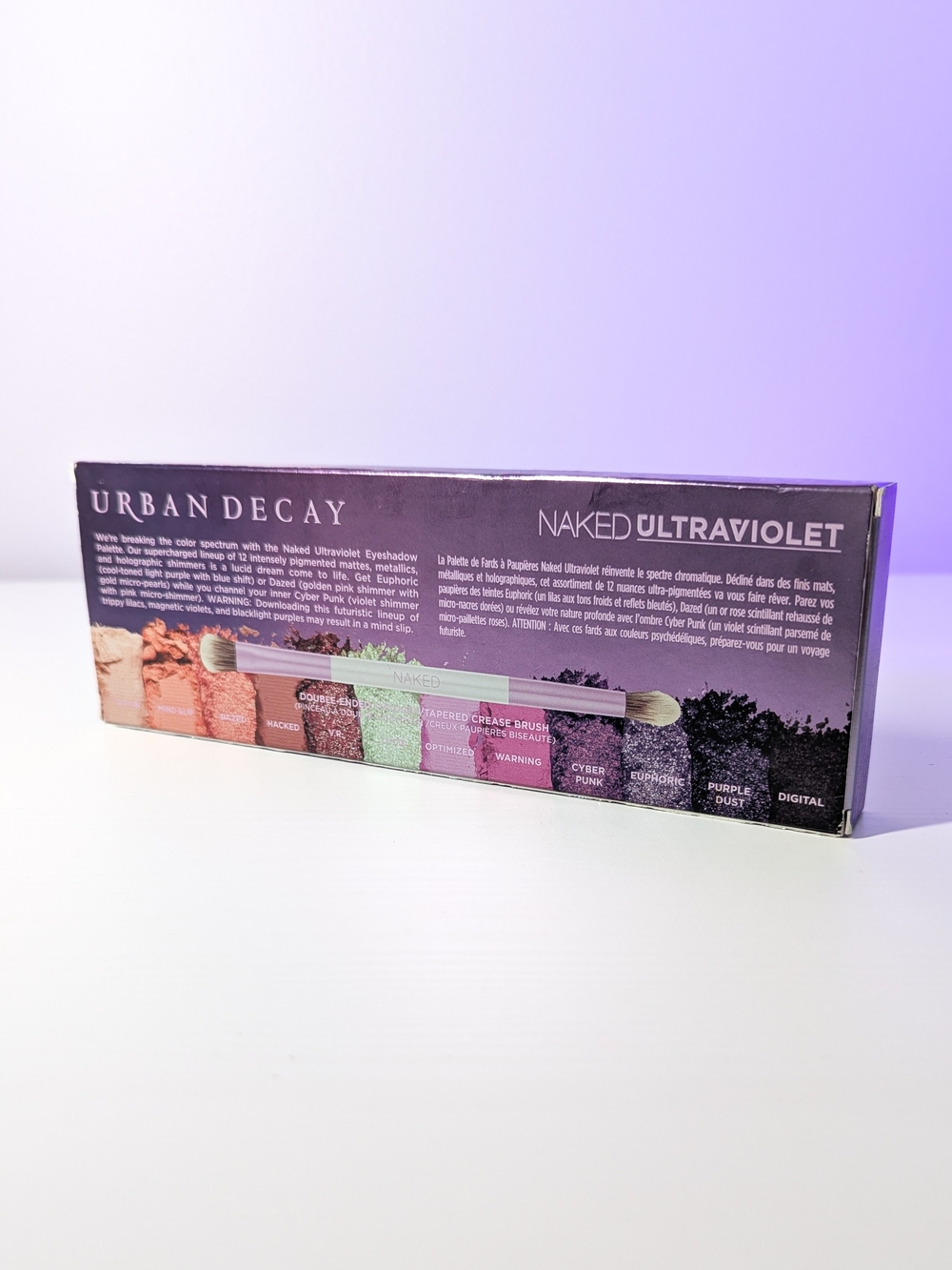 NIB Urban Decay Naked "Ultraviolet" Eyeshadow Palette, Discontinued, Purple - Picture 2 of 8